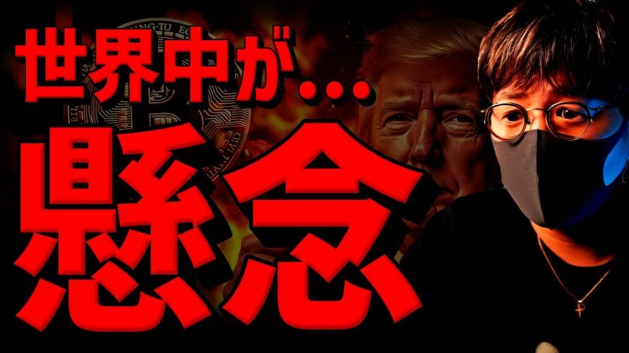 【緊急】ビットコイン8万ドル割れ!世界中が懸念…