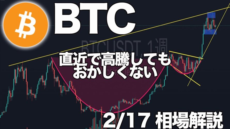 【BTC(ビットコイン)】超重要局面なのでシェアします