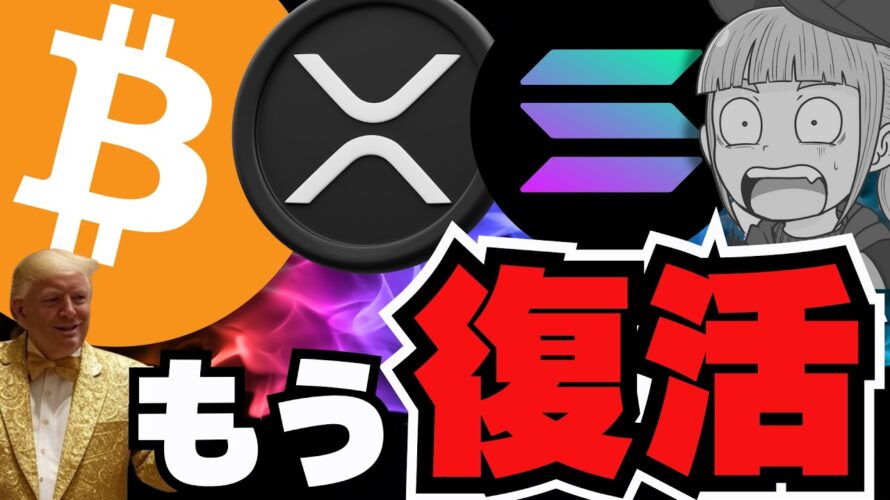 【🔥上昇】仮想通貨が復活!何が起きた?/ビットコイン税制問題、法定通貨などニュース盛りだくさん/まだ上昇していないコインは誰だ?今回注目はHYPE!
