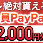 早期終了の可能性アリ‼︎これは貰わないと後悔するやつ…【PayPay2000p】