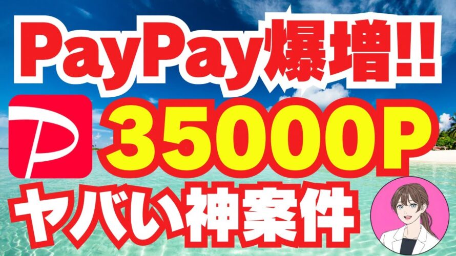 【 paypay 】 ポイント 毎日 無料 でもらえる キャンペーン ヤバい ポイ活 案件で ペイペイ を 稼ぐ 方法 スマホ で 稼げる おすすめ 副業 不労所得 で 節約 貯金 【 お金 】