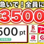 【まじすか…】paypay 3,500円が全員もらえる神キャンペーンがスタート！急いで！