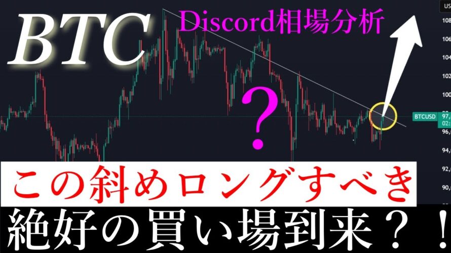 📈ビットコインそろそろ絶好の買い場が来る