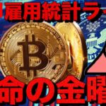 【ライブ】仮想通貨は持ち堪えられるか？運命の雇用統計 with 仮想Nishi