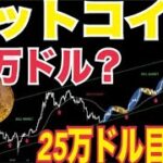 ビットコイン7万6500ドルより11万ドル到達の可能性！？そこから振り返らず25万ドルを目指す！？