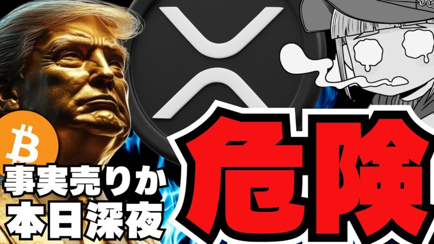 【🔥仮想通貨サミット】ビットコインは嵐の前の静けさ。深夜にどう動く?/リップルがSolanaを推す理由が闇深い?