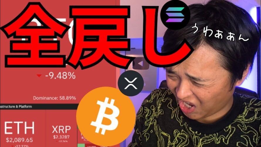 仮想通貨全戻しの暴落、ビットコイン準備金は実現ムリ?