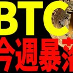【仮想通貨】ビットコインが今週また暴落する⁉︎備えてください！今後の最新分析を共有！