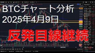 2025年4月9日ビットコイン相場分析