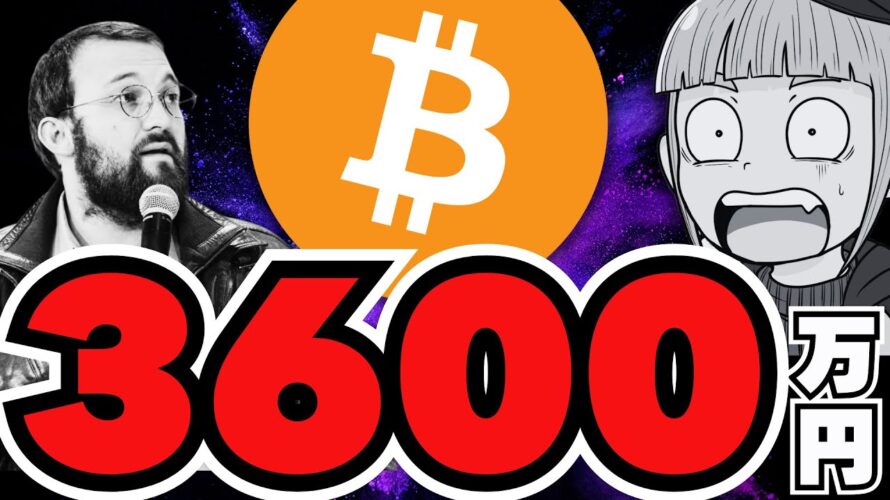 【強気】ビットコイン年内3600万円!カルダノ創設者の予言/XRP下落はなぜ?イーサリアムどうなる?