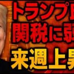 ビットコイン来週上昇するか？？トランプ氏が関税に対し弱気な姿勢を示す！！