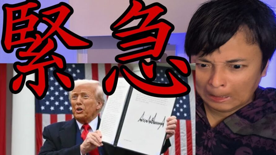 【緊急】トランプ相互関税で大暴落、日経平均 米国株 仮想通貨ビットコイン全て悲惨