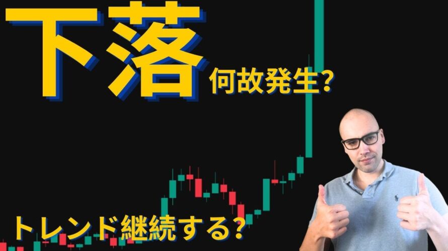 ビットコインが下落している理由!?ドバイで「Token2049」が開催!?上昇トレンドは回復する!?