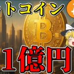 【ガチ調査】1ビットコイン1億円が現実的になってきました