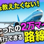 【有料級】ハワイ・シンガポール・韓国行きが2万マイル以下！？旅行前に絶対見ておくべき穴場路線を紹介します！【JALマイル ANA 特典航空券 ビジネスクラス】