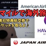 JALマイルでお得にハワイ旅行！JMB提携社特典航空券で手数料少なく飛行機を予約できる方法