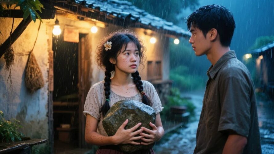大力女孩被村裡當怪胎欺負，雨夜救下少爺動情共枕，沒想到他竟是她素未謀面的未婚夫！ #陸劇 #chinesedrama