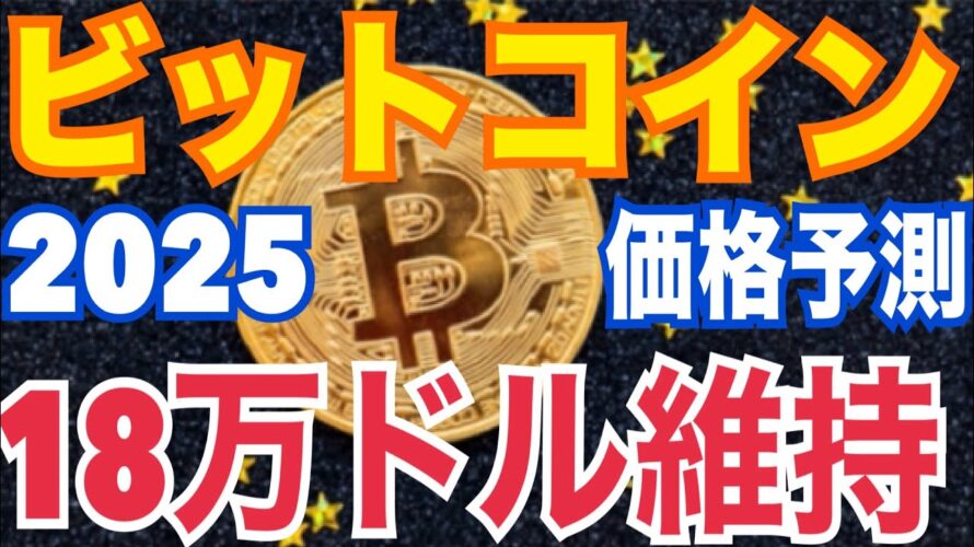 ビットコイン2025年末に18万ドル！？下落しても買いが止まらない衝撃のワケ