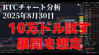 2025年8月30日ビットコイン相場分析