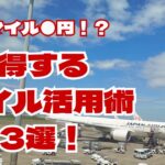 【お得！】目的別JALマイルの活用術3選！
