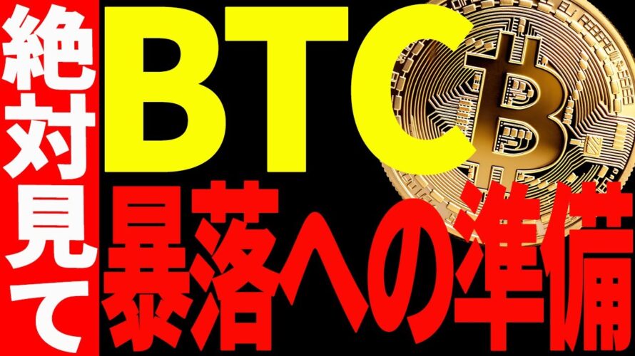 【仮想通貨】ビットコインは今後○○ドルまでの暴落を想定!その理由を共有します!