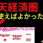 【使わないと損】9万円浮いた！楽天経済圏を紹介！