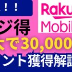 9月はコレが最強！神キャンペーンで最大30,000ポイントGETする方法はこれ！