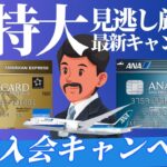 【衝撃】ANAアメックス最新キャンペーンで超大量のANAマイルを獲得する方法を紹介