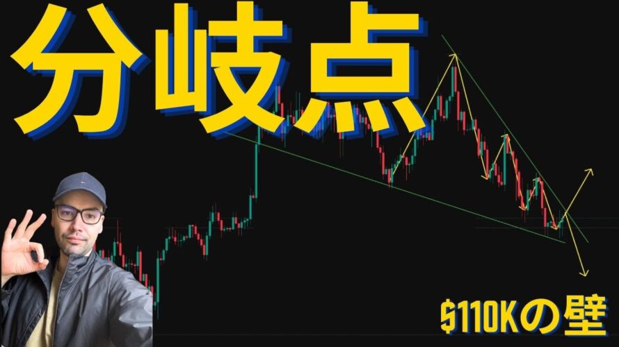ビットコイン、このチャートパターンに注目!!