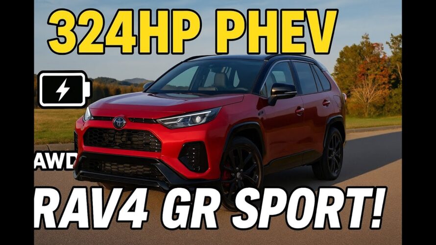 2026 Toyota RAV4 GR SPORT PHEV Review | 324HP, 48 Mile EV Range, FIRST DRIVE! ★★★★