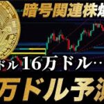 【バブル】ビットコイン年末20万ドル予測と暗号資産関連株の爆上げ。米雇用統計延期も警戒要素はまだ有り?PerpDEXアルトの現状