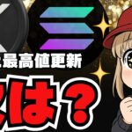 ビットコイン最高値!次はXRP?SOLANA?仮想通貨の時代来るか?