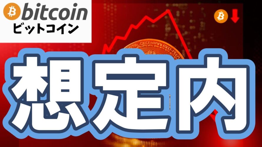 【仮想通貨 ビットコイン】反落は想定内！ここからの底固めが本当の買い場となるかに要注目！（朝活配信2015日目 毎日相場をチェックするだけで勝率アップ）【暗号資産 Crypto】