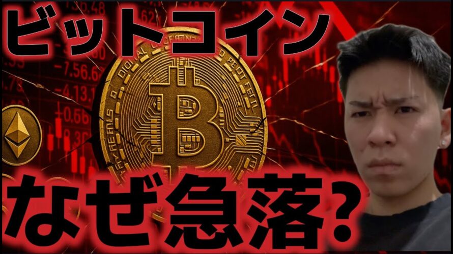 ビットコインなぜ急落？？上昇は依然として期待できるのか？？
