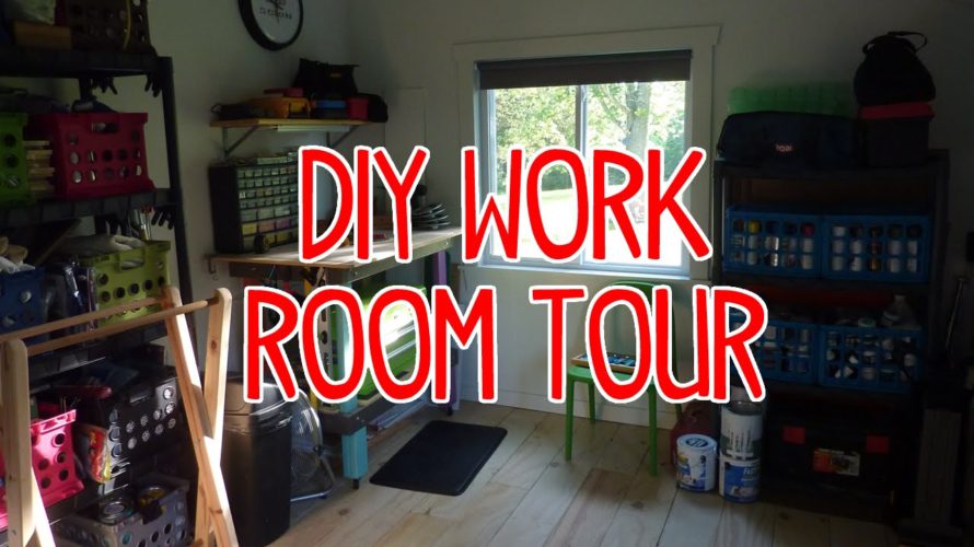 Diy Dork’s Renovated Work Room & Office Tour