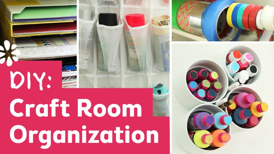 DIY Craft Room Organization Ideas! | Sea Lemon