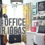 Craft Room Home Office Tour // 3 Easy DIY Office Decor Ideas