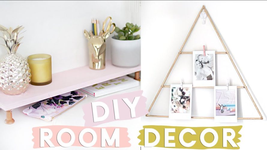 DIY Organisational Room Decor Projects for your Desk | Desk Decor DIY Ideas 2018