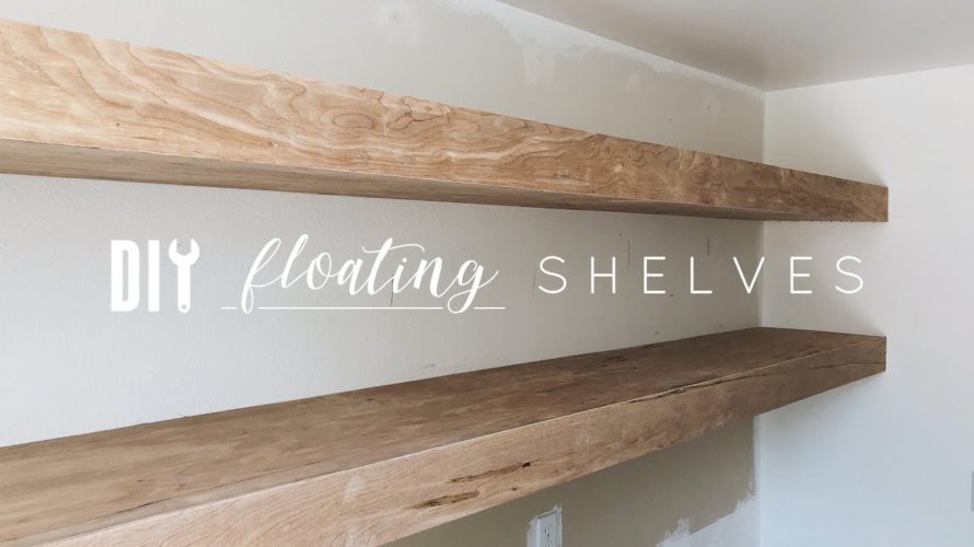 DIY Floating Shelves