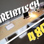 XXL SCHREIBTISCH DIY – Perfect Work Space selber bauen | EASY ALEX