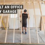 I Built An Office In My Garage (and still have room to park our van)!