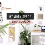 DIY Home Office: Decor & Plants | A Youtuber’s work space