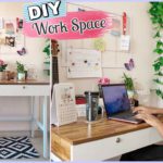 My Home Office Tour | DIY Workspace and Desk Decor Ideas | DIY Office Setup India