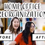 Home Office Makeover | EPIC DIY Craft Room Reorganization