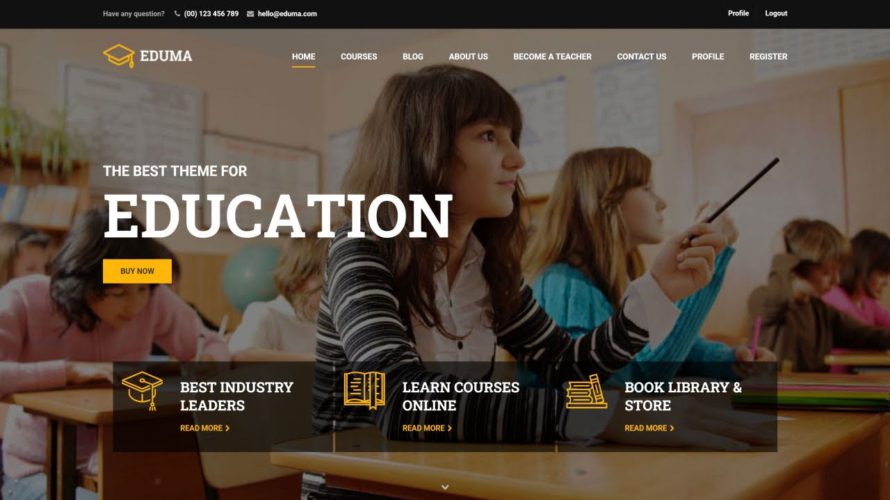 How to Create Online Course, LMS, Educational Website like Udemy with WordPress 2020 – eduma Theme