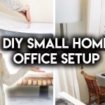 DIY SMALL HOME OFFICE | SIMPLE WORKSPACE IDEAS