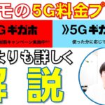 【ドコモ5G料金プラン】「5Gギガホ」と「5Gギガライト」をどこよりも詳しくご説明します！！