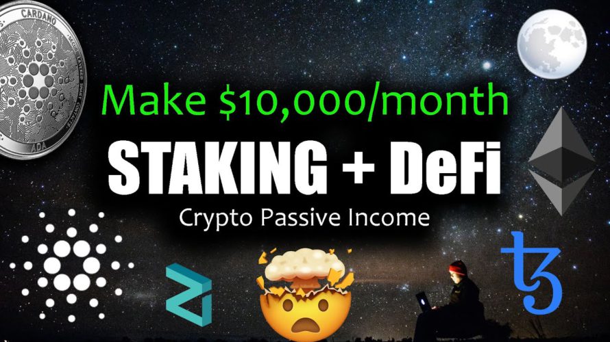 $10k PER MONTH STAKING + DEFI STRATEGY – Crypto Passive Income 💥