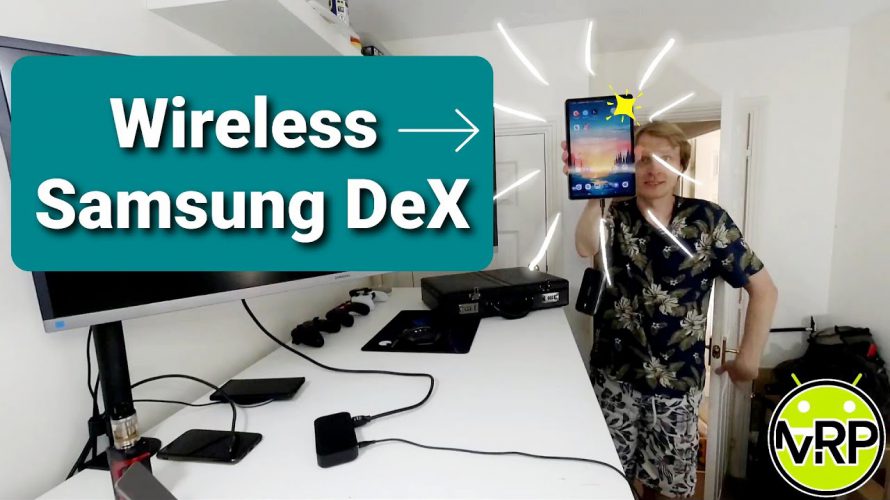 Wireless Samsung DeX !!! MOKiN USB-C Hub with wireless display. Works like MAGIC !