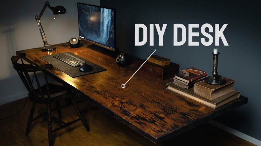 Building a Desk using Cheap Wood (DIY)